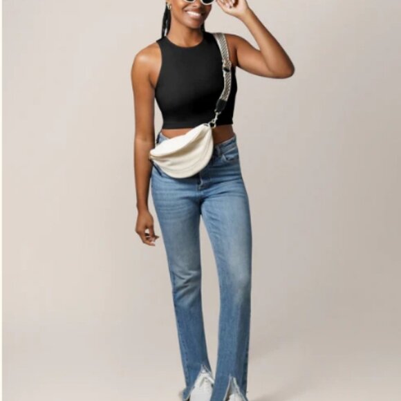 Kindred Bravely Sublime Bamboo Hands-Free Pumping Longline Bra Top in Black Nwt - Picture 6 of 10